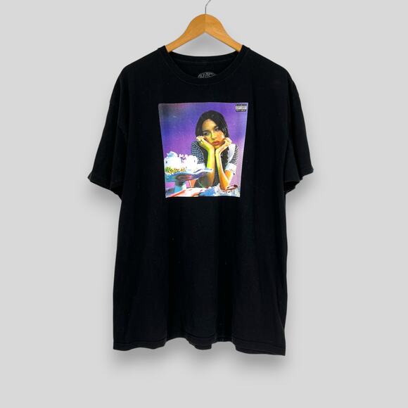 Olivia Rodrigo SOUR Graphic Band Tee Black Size XL - Picture 1 of 4